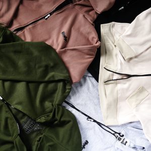 Hoodie dual zip